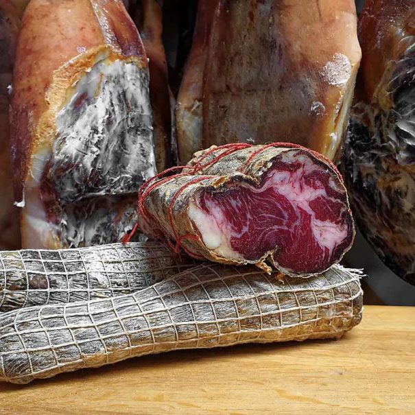 Coppa de porc noir corse nustrale AOP